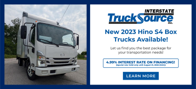 New 2023 Hino S4 Box Trucks Available!